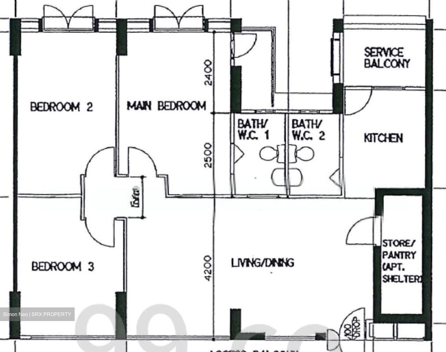 Blk 928 Hougang Street 91 (Hougang), HDB 4 Rooms #566857501